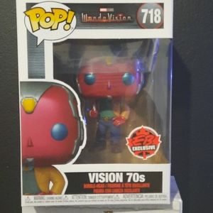 Funko pop exclusive édition Vision 70s #718